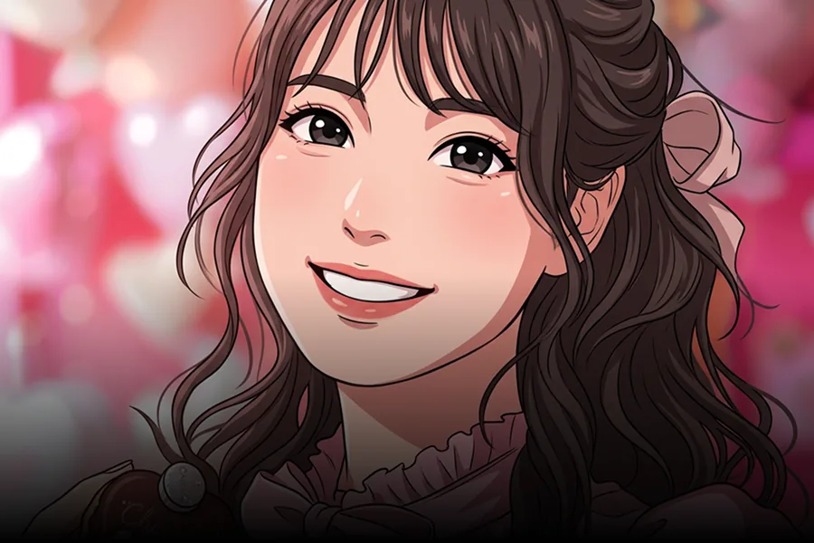 Anime character preview